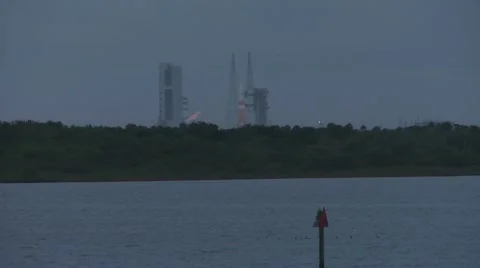 Delta IV Heavy Launch 12-05-2014 Stock Footage 44727148