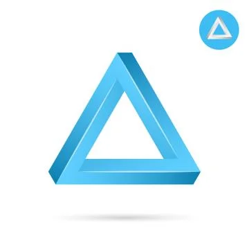 Delta letter icon Stock Illustration