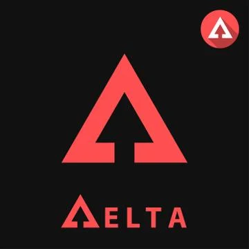 Delta letter icon Stock Illustration