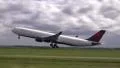 Delta plane takes off HD Footage