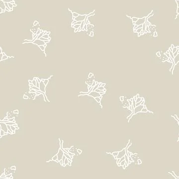 Delta river line seamless pattern Stock Illustration