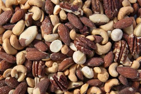 Delux nuts Stock Photos
