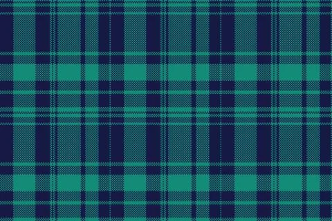 Deluxe seamless plaid pattern, folklore check texture tartan. Household tex.. Stock Illustration