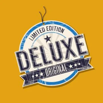 Deluxe tag Stock Illustration