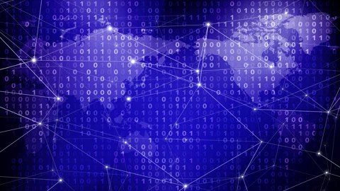 Delve into complex world of cyber security where algorithms play crucial role Stock Footage 255315573