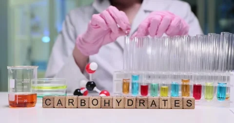 Delving into the Realm of Carbohydrates Engaging Laboratory Experiments and Stock Footage 312180304