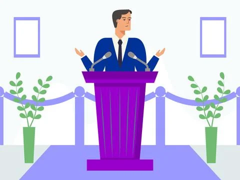 Demagogue Concept Illustration Stock Illustration