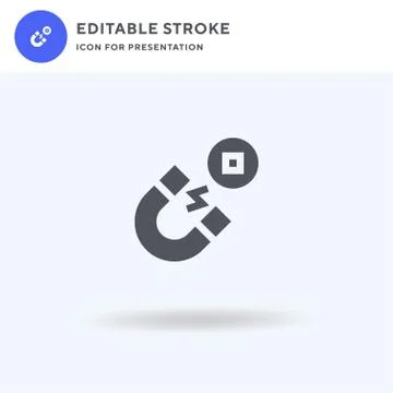 Demand icon vector, filled flat sign, solid pictogram isolated on white, logo イラスト素材