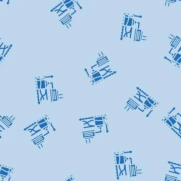 Demand response electric glyph vector seamless pattern 库存插图