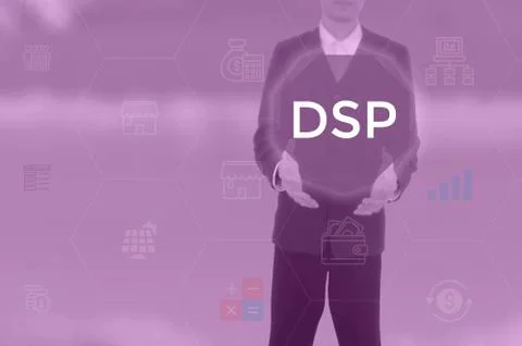 Demand Side Platform - business concept Stock Photos
