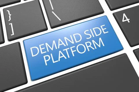 Demand side platform Stock Illustration