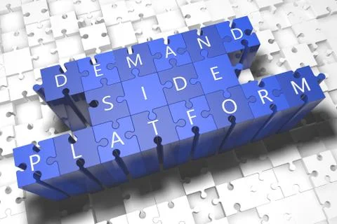 Demand side platform Stock Illustration