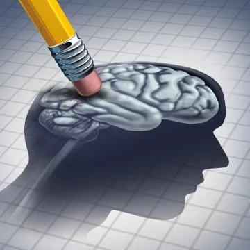 Dementia Illness Illustrazione stock