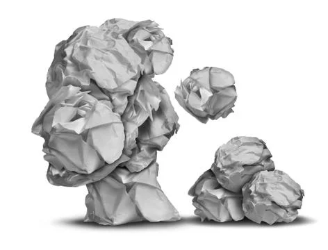Dementia loss Stock Illustration