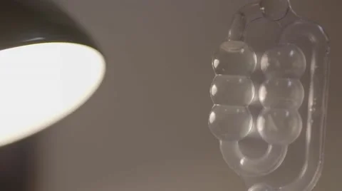 Demijohn airlock bubbling, panning Stock Footage 56766020
