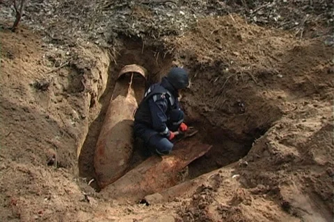 Demining Stock Footage 2360664