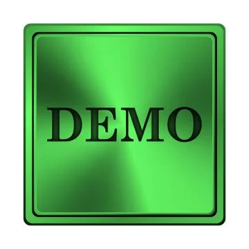 Demo icon Stock Illustration