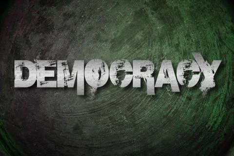 Democracy concept Stock Illustration