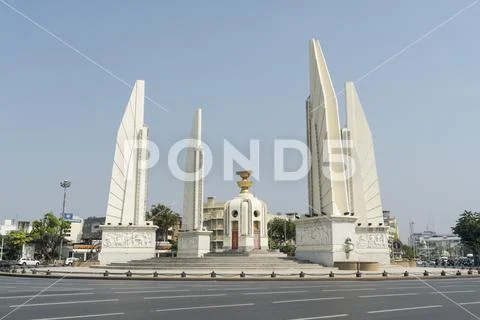 Democracy monument in Bangkok Stock Photos