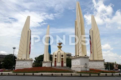 Democracy monument Stock Photos