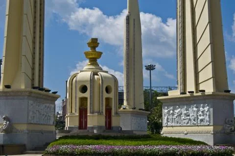 Democracy monument Stock Photos