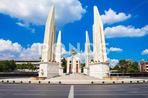 The Democracy Monument Stock Photos