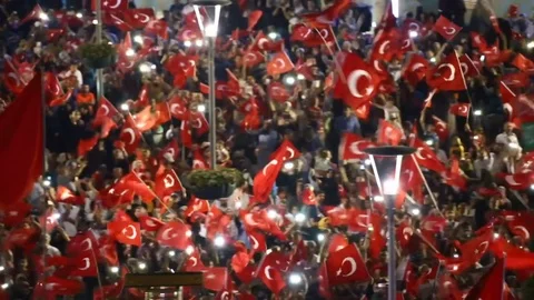 Democracy seizures in Konya Stock Footage 80454162
