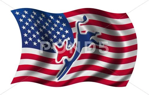 Democrat Stock Illustration