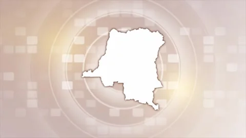 Democratic Republic of the Congo Animate... | Stock Video | Pond5