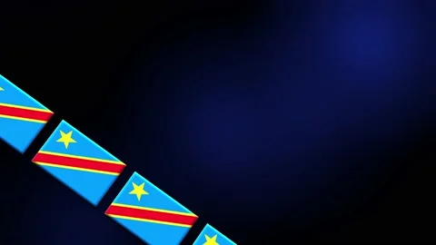Democratic Republic of the Congo Flag An... | Stock Video | Pond5