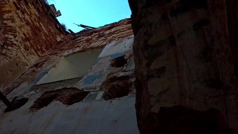 Demolished Old Building View Stock Footage 275202450