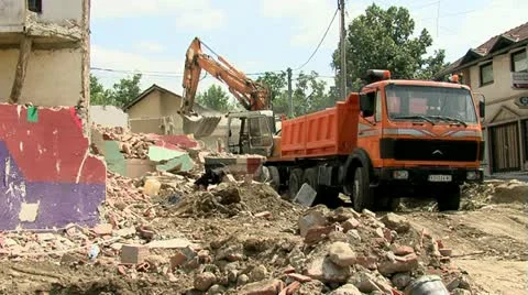 Demolition 25 fps 05 스톡 동영상 11431546