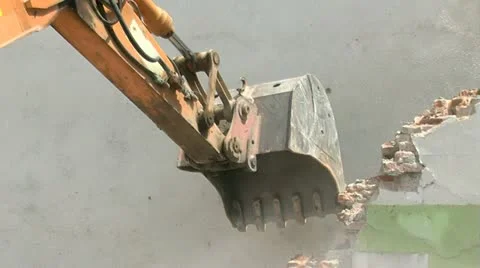 Demolition 30 fps 06 動画素材 11428665