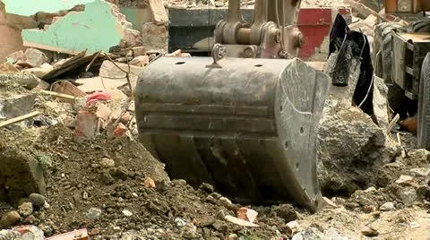 Demolition 30 fps 07 Stock Footage 11428659