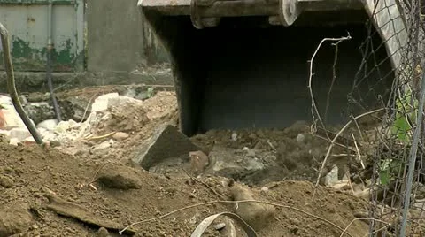 Demolition 30 fps 14 Stock Footage 11428493