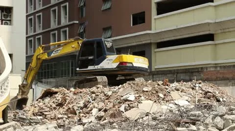Demolition 3286 Stock Footage 20502399