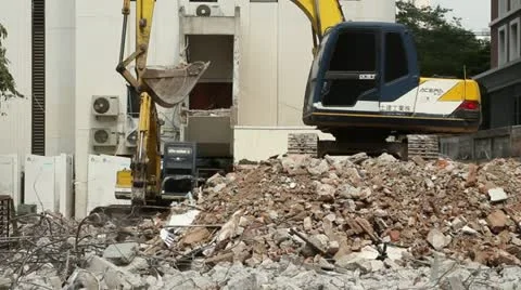 Demolition 3290 Stock Footage 20515356