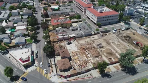 Demolition 4K Stock Footage 158712366