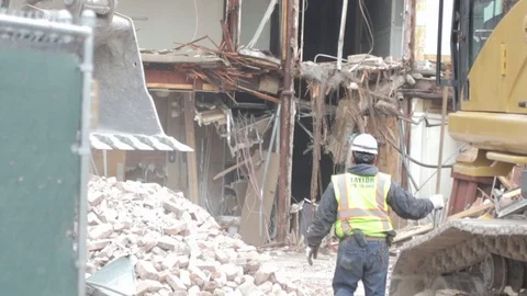 Demolition 8 Stock Footage 79025170