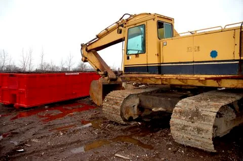 Demolition Crane Stock Photos