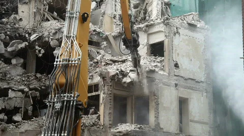 Demolition Stock Footage 656192