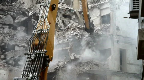 Demolition Stock Footage 769112