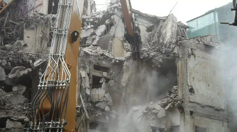 Demolition Video stock 830227
