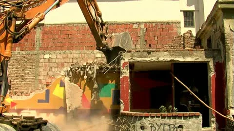 Demolition 스톡 동영상 11408150