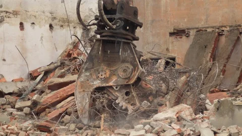 Demolition 動画素材 108192338