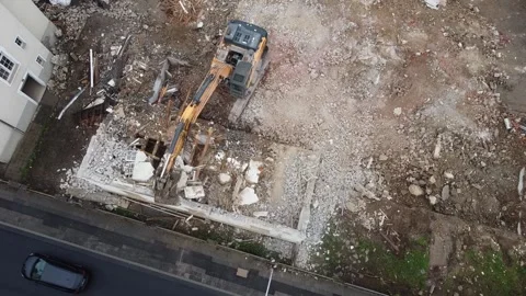 Demolition Stock Footage 213870076