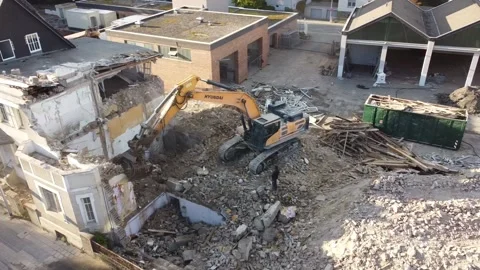 Demolition Stock Footage 215102470
