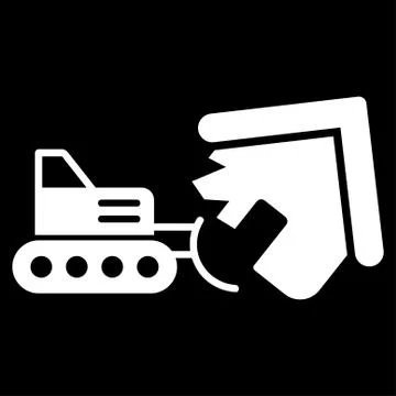 Demolition icon Stock Illustration