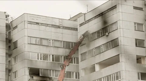 Demolition Machine Stock Footage 52526952