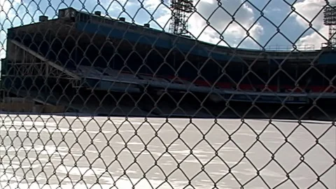 The Demolition Of Old Tiger Stadium 動画素材 107698316